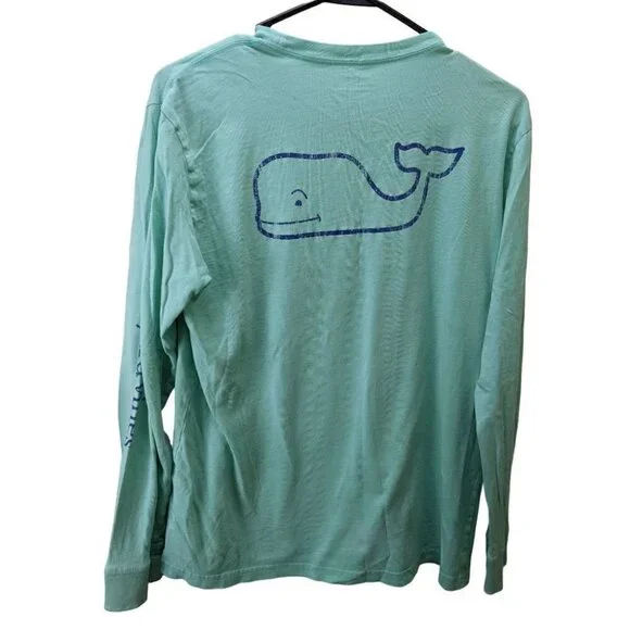 Vineyard Vines Long Sleeve Crewneck Whale Graphic T-shirt Girls XL - Picture 2 of 7